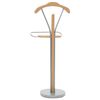 vidaXL Suit Stand 45x35x107 cm Natural