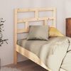 vidaXL Bed Headboard 106x4x100 cm Solid Wood Pine