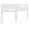 vidaXL Headboard with Headboard White 200 cm Engineered wood