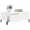 vidaXL Coffee Table White 90x50x36.5 cm Engineered Wood