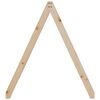 vidaXL Kids' Bed Roof 209x85.5x88 cm Solid Wood Pine