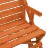 vidaXL Picnic Table with Benches Solid Wood Fir 2-in-1 Convertible
