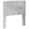 vidaXL Headboard Concrete Grey Engineered Wood