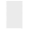 vidaXL Wall Cabinet White 75x35x60 cm Engineered Wood