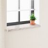 vidaXL Window Sill Marble Text -enure 60 x 35 x 4.5 cm PVC