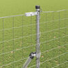 vidaXL Fence with Post Silver 1.6 x 10 m Steel and PVC