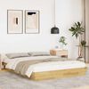 vidaXL Bed Frame without Mattress 160x200 cm Solid Wood Oak
