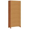 vidaXL Book Cabinet Wax Brown 80 x 35 x 183 cm Solid Pine Wood