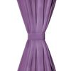 vidaXL Micro-Satin Curtains 2 pcs with Loops 140x225 cm Lilac