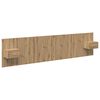 vidaXL Headboard With Cabinet 3 pcs Artisan Oak Engineered Wood