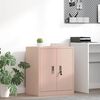 vidaXL Storage Cabinet Pink 60 x 40 x 70 cm Cold-Rolled Steel