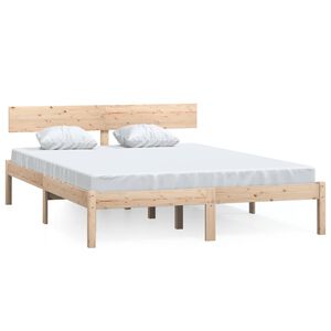 vidaXL Bed Frame | Durable | Bed Frame | Rectangular | Modern | Wood Bed