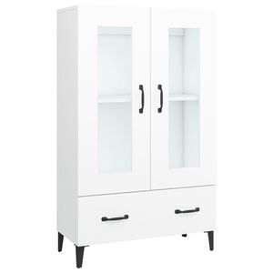 vidaXL Highboard White 70x31x115 cm Engineered Wood