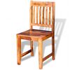 vidaXL Dining Chairs 6 pcs Solid Wood