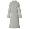 vidaXL Bathrobe without Hood Grey M Flannel