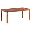 vidaXL Dining Table 180x90x76 cm Solid Wood