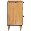 vidaXL Bedside Cabinet Natural 50 x 33 x 60 cm Solid Mango Wood