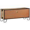 vidaXL TV Cabinet 110x31x46 cm Rough Mango Wood