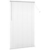 vidaXL Window Blind with Curtains Manual Silver Aluminium
