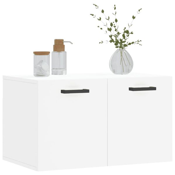 vidaXL Wall Cabinet White 60x36.5x35 cm Engineered Wood