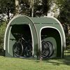 vidaXL Bike Storage Tent with Roof Green 218 x 156 x 180 cm