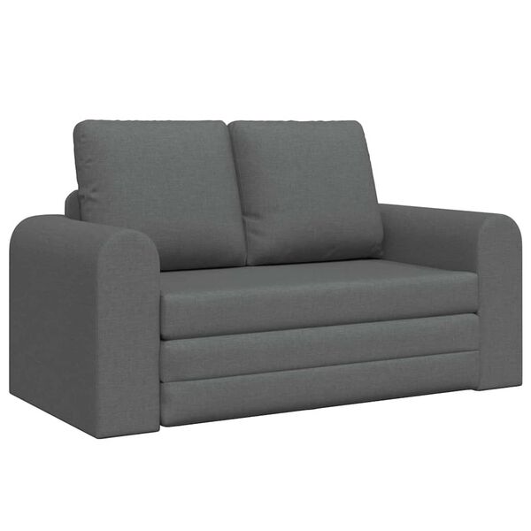 vidaXL Sofa Bed Dark grey 148 x 71 x 83 cm Fabric