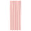 vidaXL Voile Curtains with Rod Pockets 2 pcs Pink