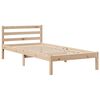 vidaXL Bookcase Bed without Mattress 90x200 cm Solid Wood Pine