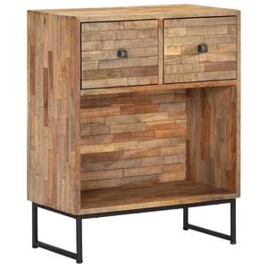 vidaXL Sideboard | Unique wood textures | Reclaimed teak wood | Medium