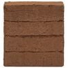 vidaXL Coconut Coir Blocks 12 pcs 650 g Each 7.8 kg Total