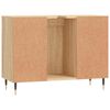 vidaXL Bathroom Cabinet Sonoma Oak 80x33x60 cm Engineered Wood