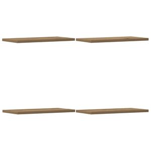 vidaXL Wall Shelves 4 pcs Artisan Oak 40x20x1.5 cm Engineered Wood