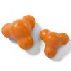 West Paw Dog Toy with Zogoflex Tux Tangerine Orange L
