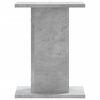 vidaXL Speaker Stands 2 pcs Concrete Grey 30x30x40 cm Engineered Wood
