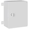 vidaXL Control Cabinet Grey 32 x 13 x 30 cm ABS Plastic