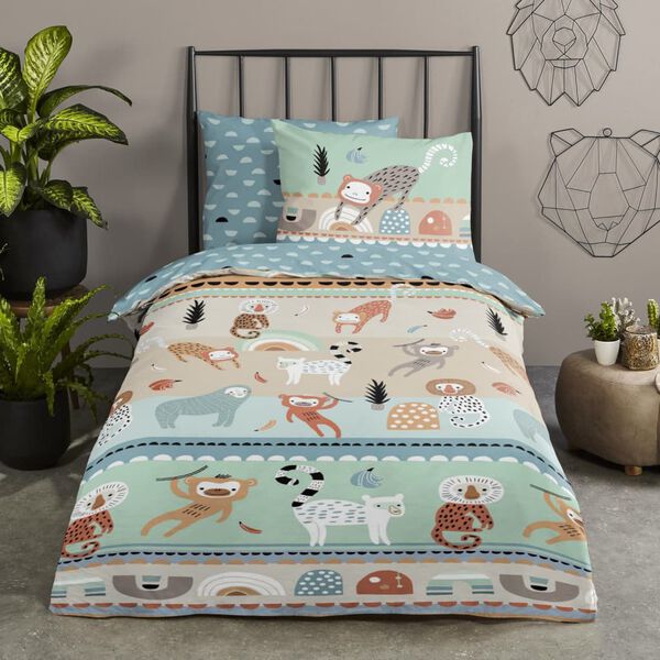 Good Morning Kids Duvet Cover PLAY 140x200/220 cm Multicolour