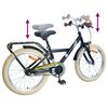 vidaXL Kids Bike 24'' for 8-12 Years Old Black
