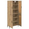 vidaXL Highboard 2 pcs Artisan Oak Engineered Wood