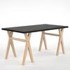 Nordlinger Trestle Alixx 70x35x73 cm Wood Natural