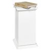 FMD Accent Table with Door 57.4cm White