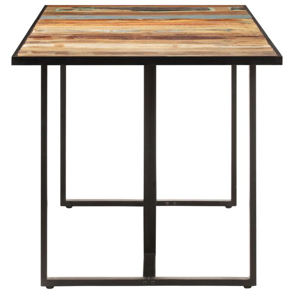 vidaXL Dining Table 180 cm Solid Reclaimed Wood