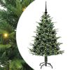 vidaXL Artificial Pre-lit Christmas Tree with Ball Set Green 120 cm