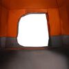 vidaXL Family Tent Cabin 6-Person Grey and Orange Waterproof
