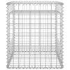 vidaXL Gabion Basket Posts 2 pcs 50x50x60 cm Iron