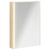 vidaXL Bathroom Mirror Cabinet Sonoma Oak 43 x 11.5 x 60.5 cm