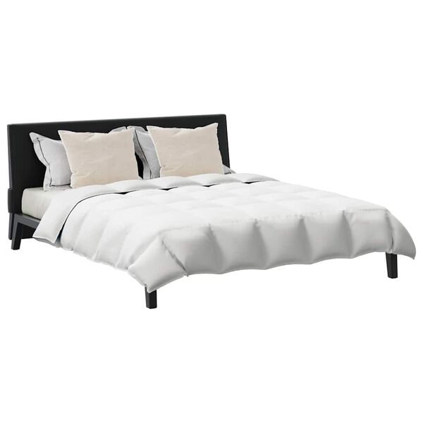 vidaXL Duvet Set with Pillow 3 pcs White Down Feather