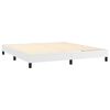 vidaXL Box Spring Bed Frame White Super King Faux Leather (UK/IE/FI/NO only)