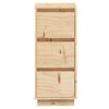 vidaXL Sideboards 2 pcs 32x34x75 cm Solid Wood Pine