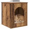 vidaXL Cat House Old Wood 53 x 52 x 62 cm Engineered Wood