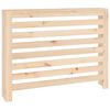 vidaXL Radiator Cover 108.5x19x84 cm Solid Wood Pine